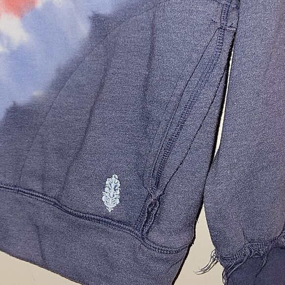 Free People Movement Ombre Metti Oversized Tie Dye Crew Sweatshirt size XS - Picture 4 of 6